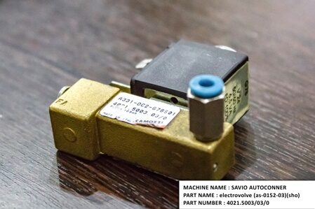 4021.5003.03/0  ELECTRO VALVE(AS-0152-03) (SECOND HAND ORIGINAL)