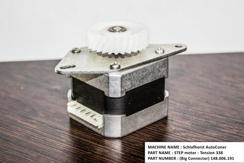 148.006.191 Step  Motor - Tension  (338) (Big Connector)