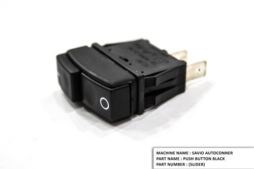 4028.4017.4/0 Push Button  Black (Slider)