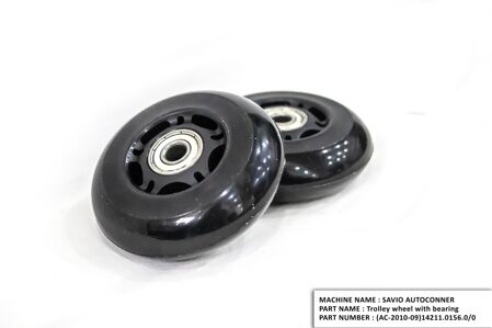 14211.0156.0/0 TROLLEY WHEEL WITH BEARING